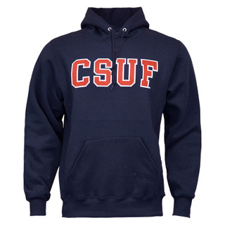 CSUF Fusion Fleece Hoodie - Navy
